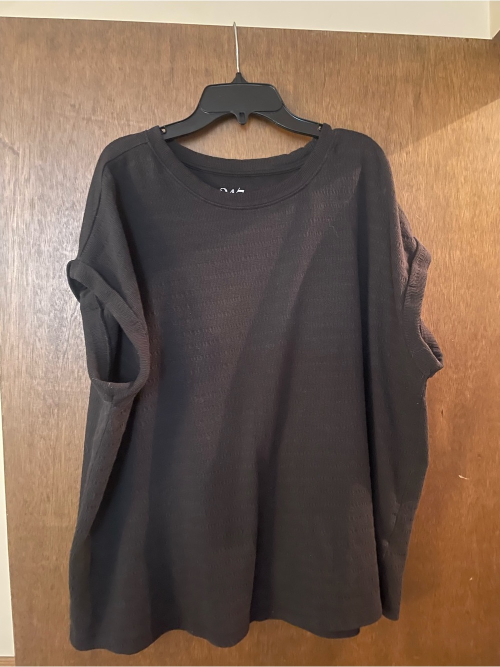Relaxed Black Women's Tunic Top